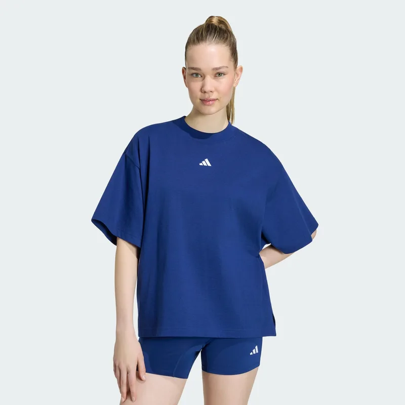 adidas sportswear W 3-Stripes Studio T-Shirt (9000280013_5123)