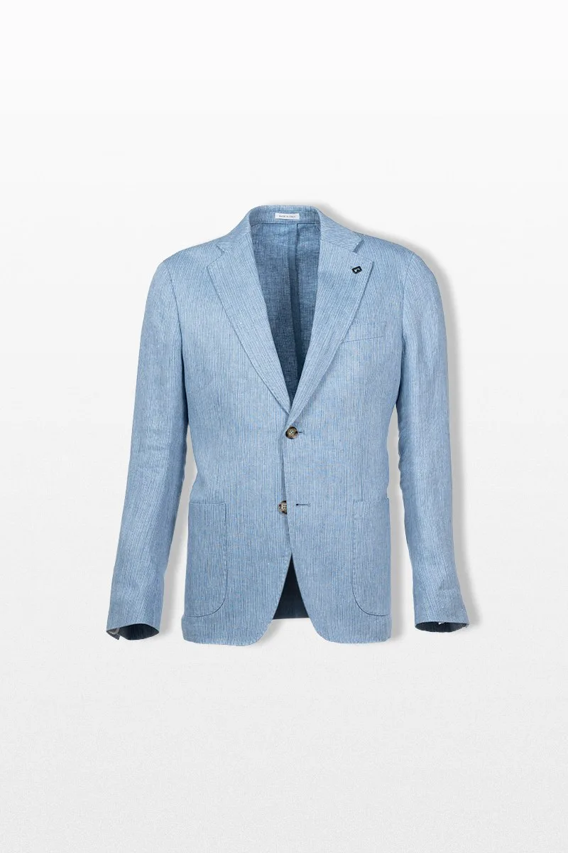 BRERAS Ανδρικό Μπλε Single-Breasted Blazer