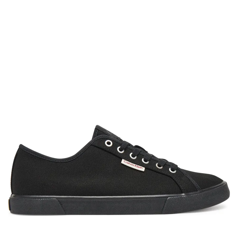 Πάνινα παπούτσια Calvin Klein Jeans Ess Vulc Low Mg Cv YM0YM01301 Μαύρο