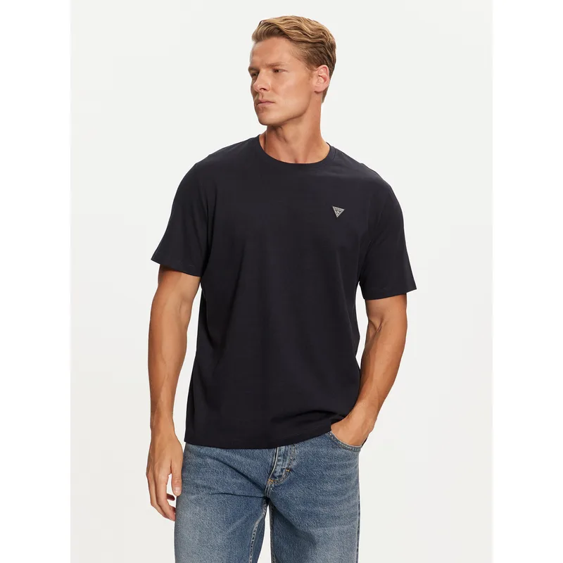 Guess T-Shirt M4YI0A KCCM1 Σκούρο μπλε Regular Fit