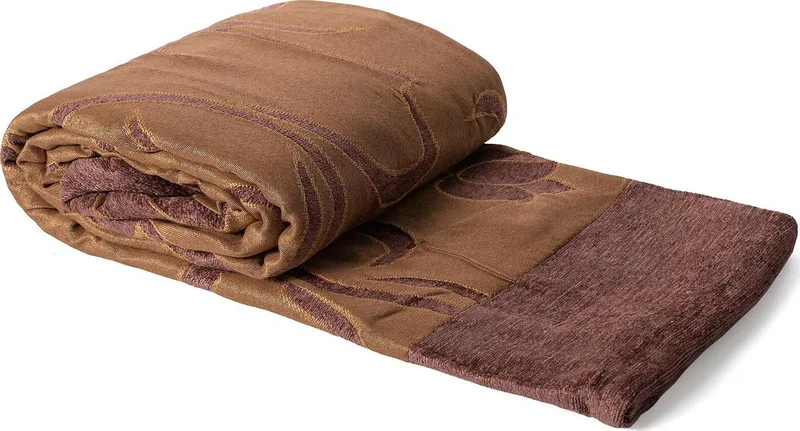 Ριχτάρι Τετραθέσιου Silk Fashion 5178 Καφέ 200x320
