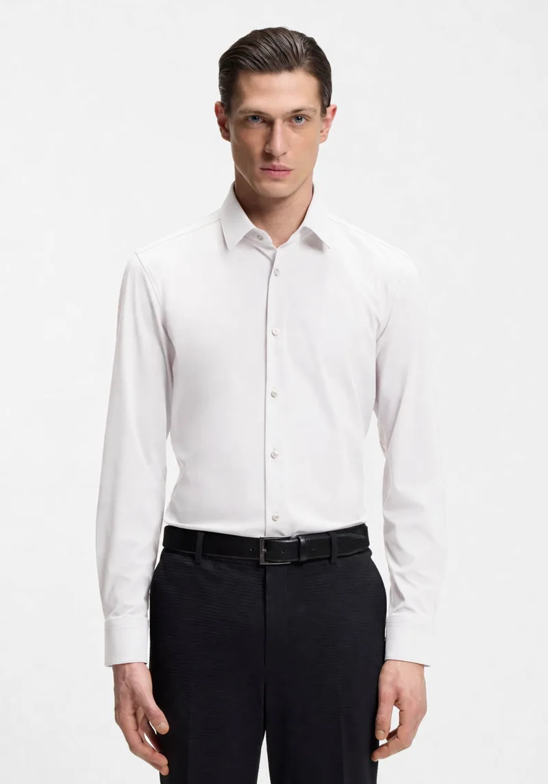 BOSS Πουκάμισο Hank - 50555747 100 White