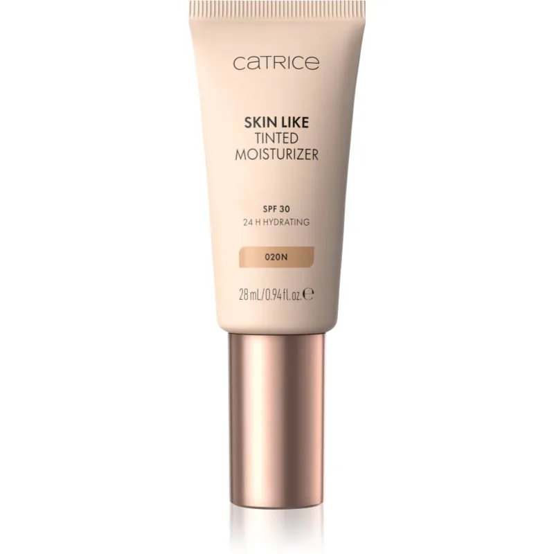 Catrice Skin Like Tinted Moisturizer ενυδατική κρέμα με χρώμα SPF 30 απόχρωση 020N 28 ml