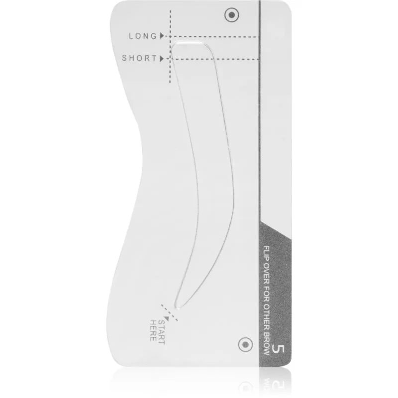 Lash Brow Eyebrow Stencil Στένσιλ Για τα φρύδια 5 τμχ