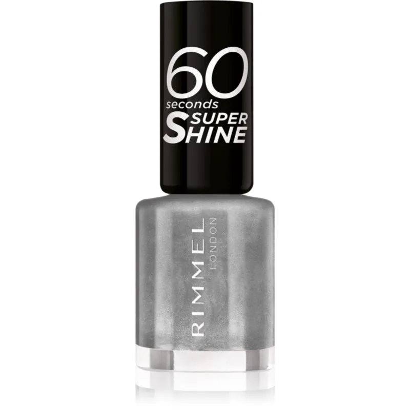Rimmel 60 Seconds Super Shine βερνίκι νυχιών απόχρωση 833 Extra! 8 ml