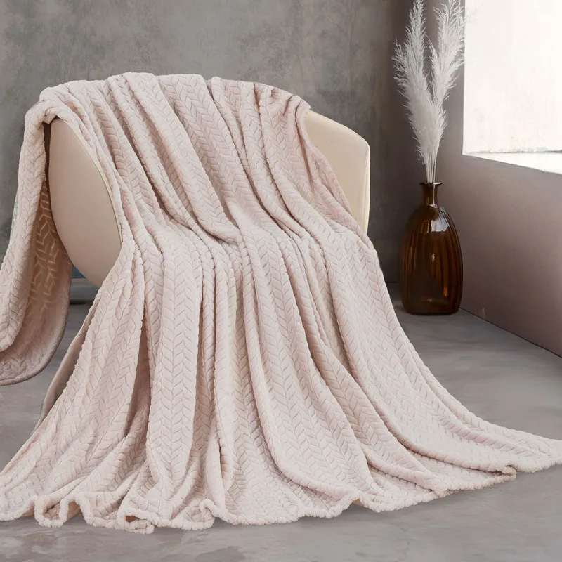 Κουβέρτα Fleece Υπέρδιπλη (220x240) Rythmos Harmonie