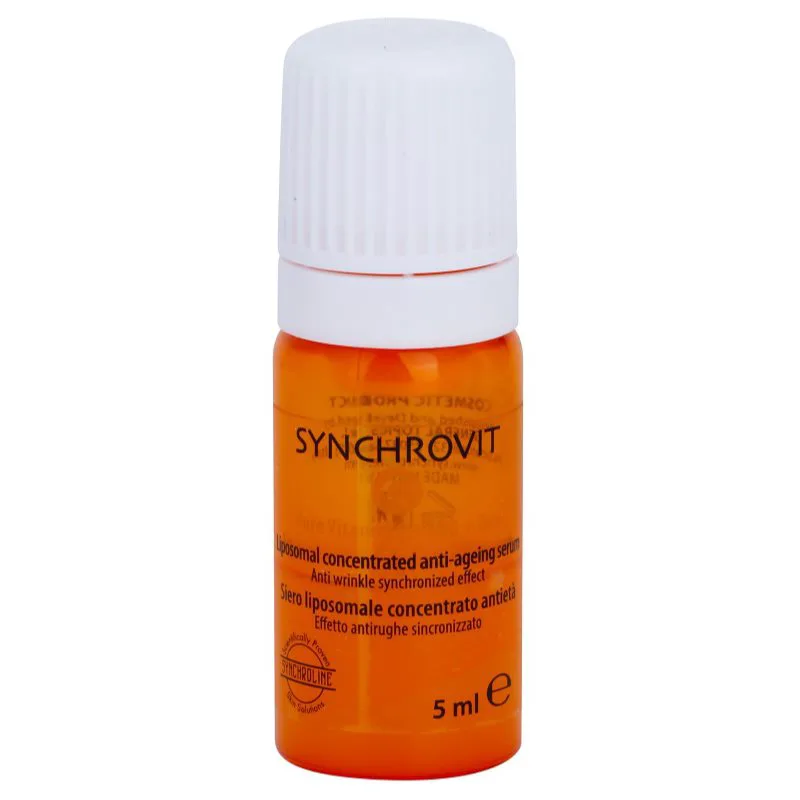Synchroline Synchrovit C λιποσωμικός ορός κατά της γήρανσης της επιδερμίδας 6x5 ml