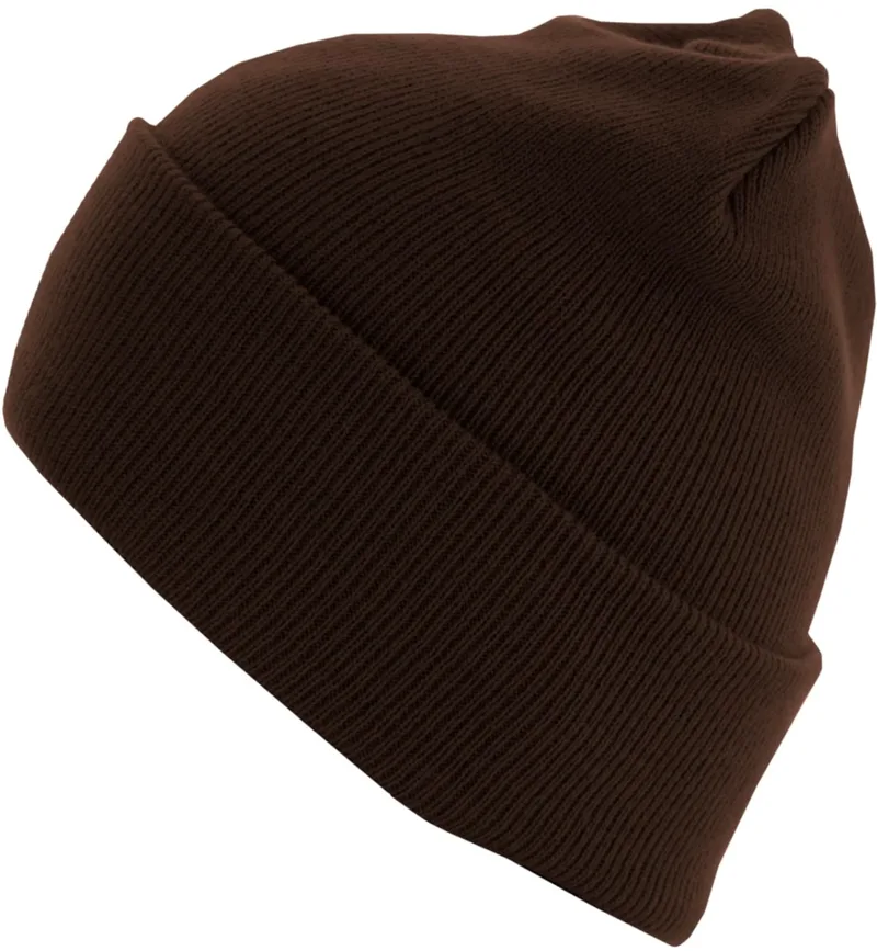 Beanie Basic Flap Long Version MSTRDS 10489-00893 chocolate