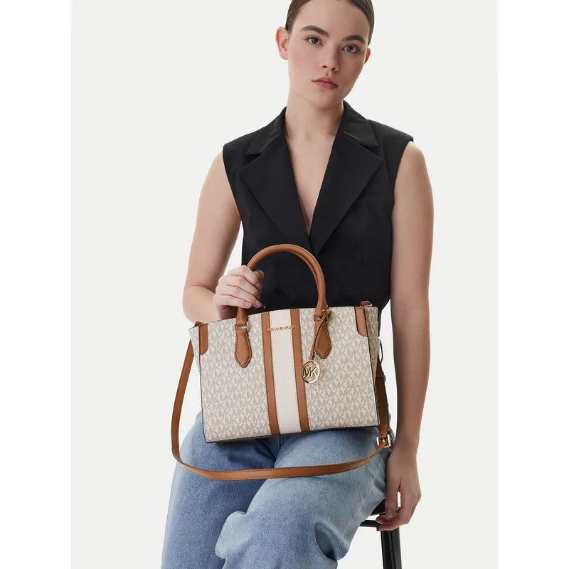 Τσάντα MICHAEL Michael Kors 30R6GQ6S2B Εκρού