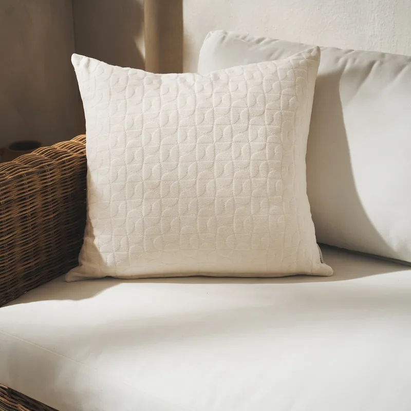 Μαξιλαροθήκη Διακόσμησης Gofis Home Eliena Ivory 20-05-402/05 50x50
