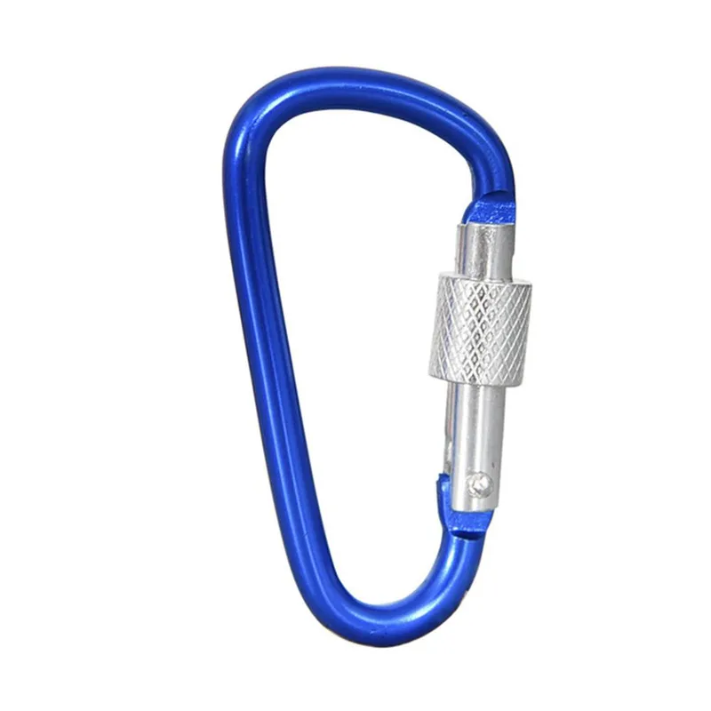 ΜΠΡΕΛΟΚ CARABINER 7,2cm ΜΕ ΑΣΦΑΛΕΙΑ ΜΠΛΕ