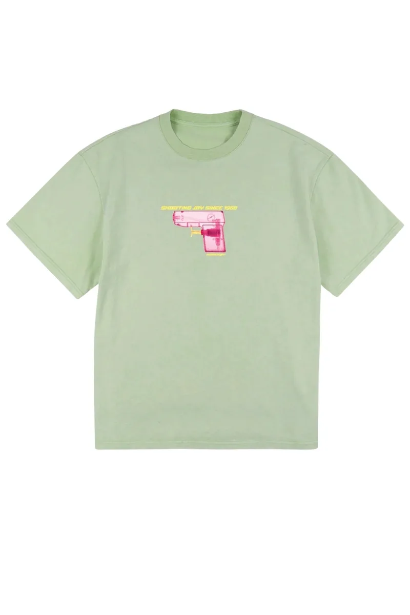 Homeboy Unisex T-Shirt Water Gun - Πράσινο-01TS3084-GREEN