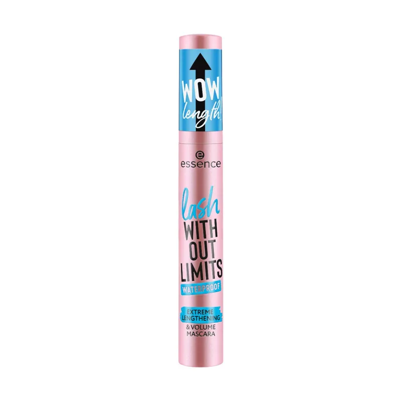 Μάσκαρες για ψεύτικες βλεφαρίδες Essence Lash Without Limits Volume Length Waterproof Mascara
