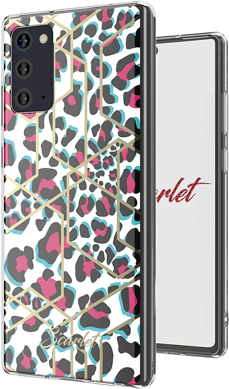 Ghostek Θήκη Stylish Scarlet Samsung Galaxy Note 20 - Ροζ Leopard (SCACAS041)