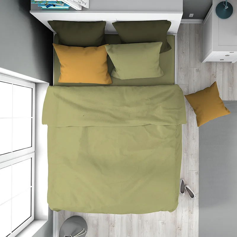 Παπλωματοθήκη Μεμονωμένη Μονή 160X240 Dimcol Solid 504 (160x240)