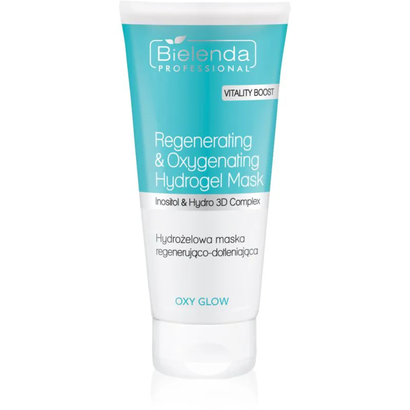 Bielenda Professional Oxy Glow εντατική μάσκα υδρογέλης για αναγέννηση επιδερμίδας 150 ml