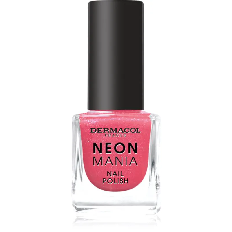 Dermacol Neon Mania βερνίκι νυχιών απόχρωση 7 Coral Sunset 5 ml