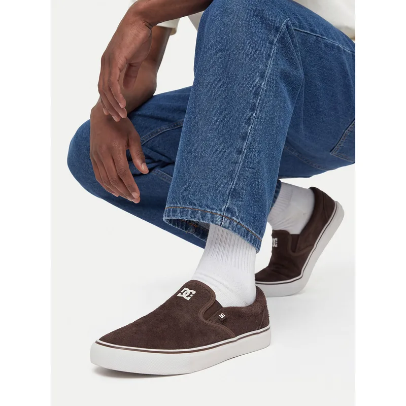 Πάνινα παπούτσια DC Shoes CEO-LEA-ZL-0010M Σκούρο καφέ