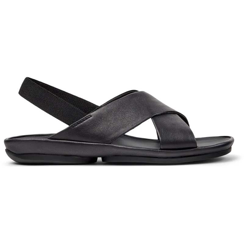 CAMPER Right Isla - Πέδιλα Για Γυναικεία - Μαύρο, Μέγεθος 38, Smooth leather