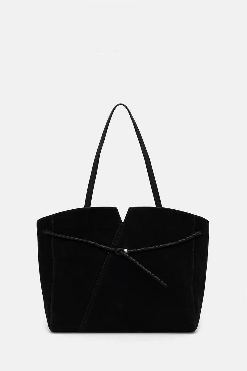 BOSS shopper γυναικεία δέρμα σουέτ BOSS REVERS TOTE S