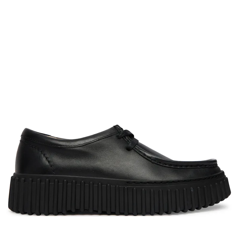 Κλειστά παπούτσια Clarks Torhill Bee 26186665 Μαύρο