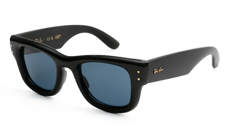 RAY BAN ΓΥΑΛΙΑ ΗΛΙΟΥ RAY BAN WAYFARER PUFFER 4940 601/80 5023 4940 Μαύρο