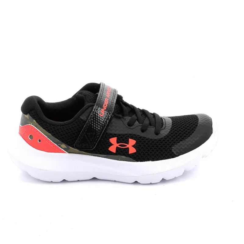 Παιδικό Αθλητικό Παπούτσι για Αγόρι Under Armour Ua Bps Surge 3 Print Ac Χρώματος Μαύρο 3026690-001