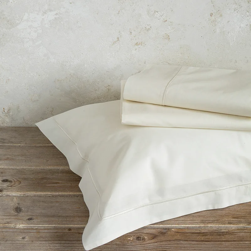 Σεντόνια King Size (Σετ) 270X280 Nima Forever Ivory Χωρίς Λάστιχο (270x280)