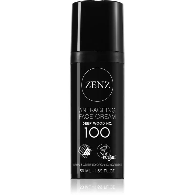 ZENZ Organic Deep Wood No. 100 ενυδατική κρέμα ενάντια στη γήρανση της επιδερμίδας 50 ml