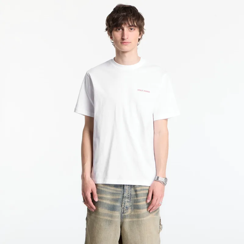 T-shirt Daily Paper Safari Rally Ss T-Shirt White XXL