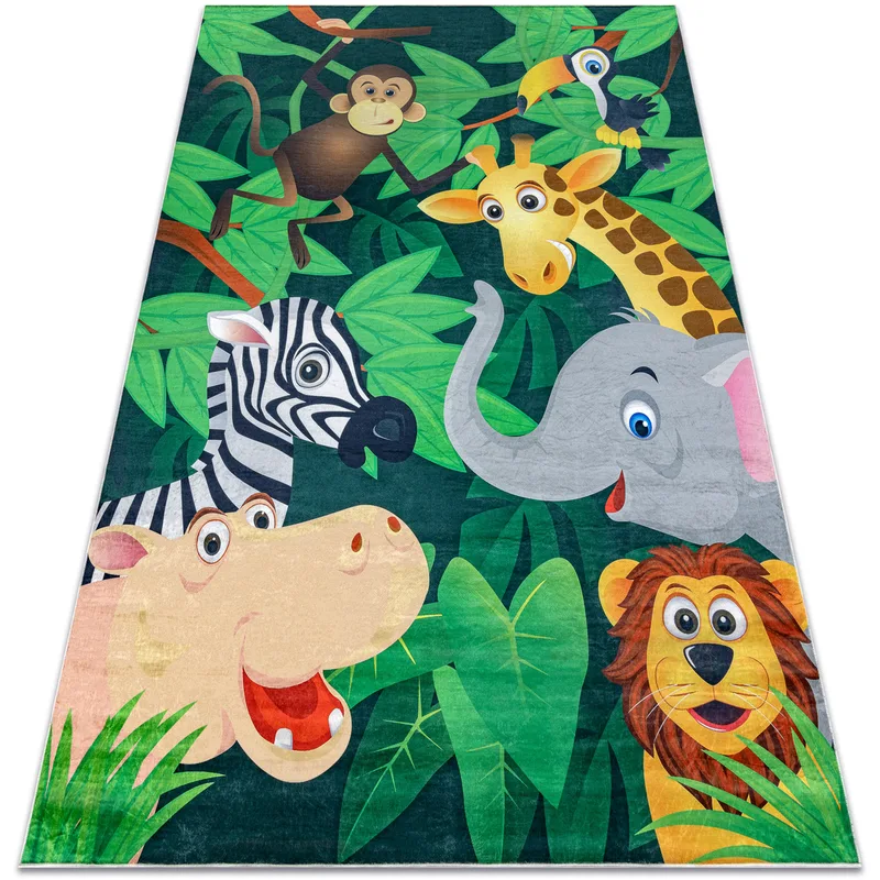 Χαλιά Rugsx BAMBINO 2705 Ζώα, Αφρική πλυσίματ 140x200 cm