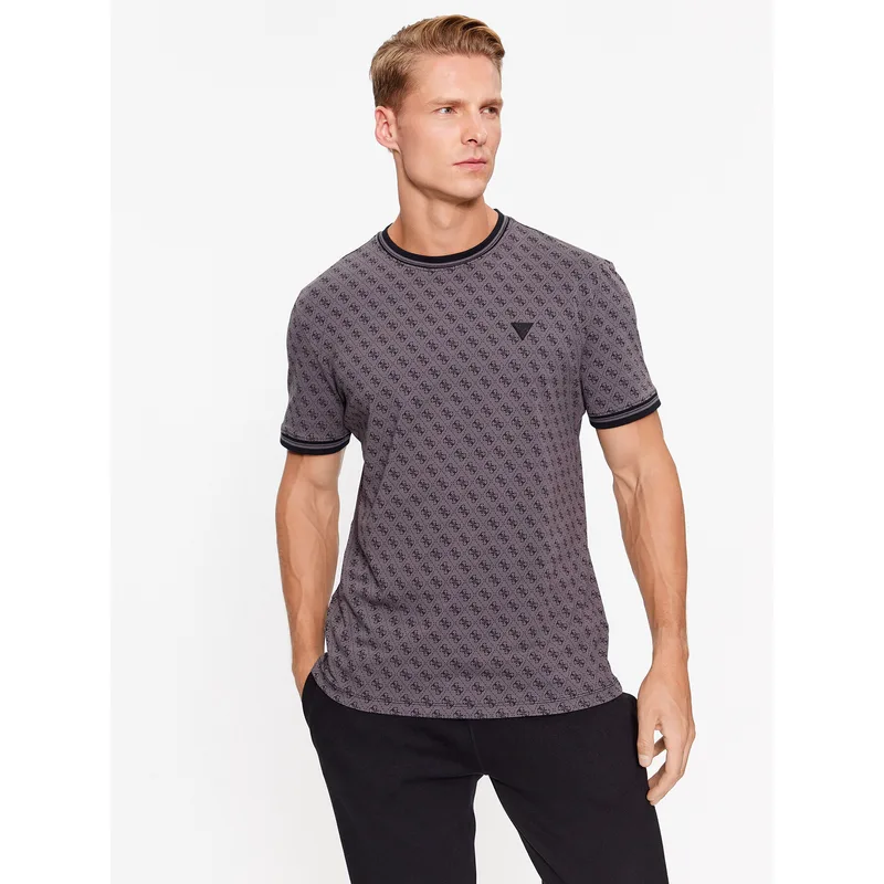 Guess T-Shirt Marshall Z2YI05 J1314 Μαύρο Regular Fit