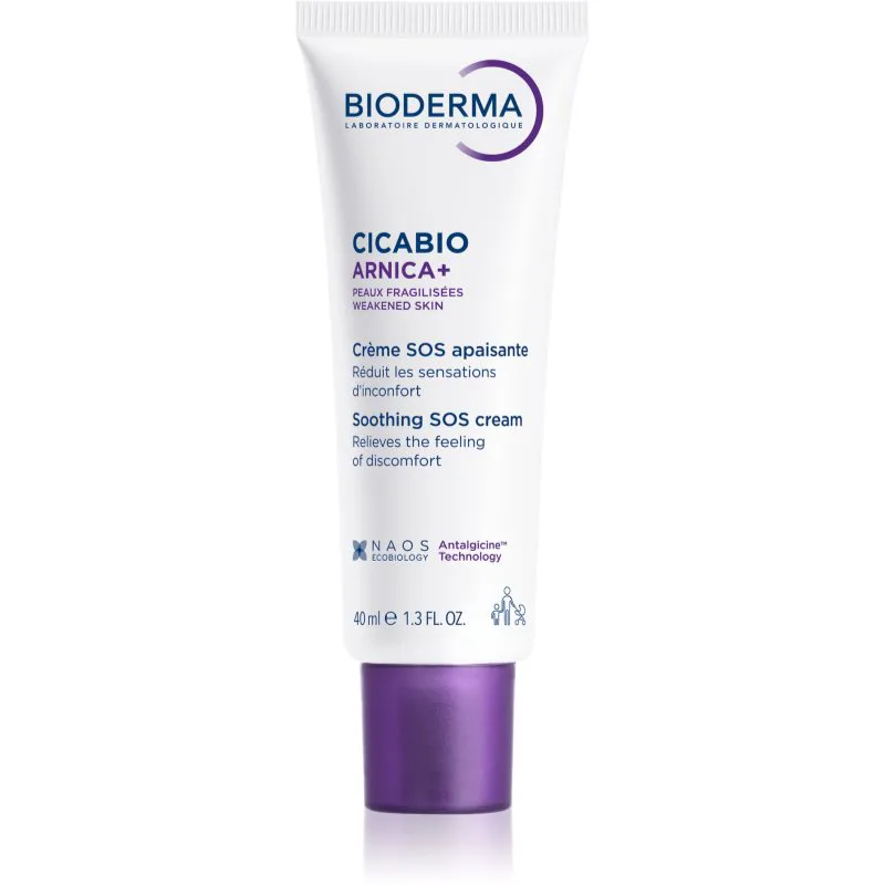 Bioderma Cicabio Arnica+ καταπραϋντική κρέμα θεραπεία για μώλωπες και κακώσεις 40 ml