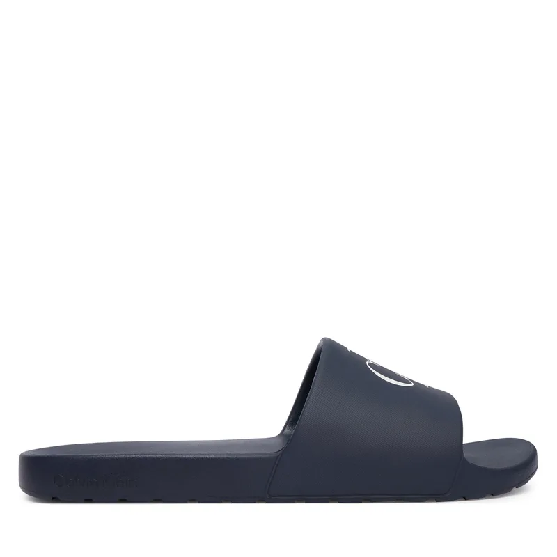 Παντόφλες Calvin Klein 3 Slide Molded Eva HM0HM02335 Σκούρο μπλε