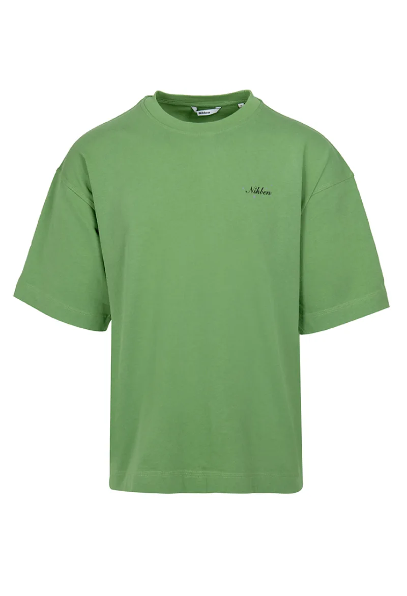 ΑΝΔΡΙΚΟ T-SHIRT NIKBEN HOUSEPLANT BOXY ΠΡΑΣΙΝΟ