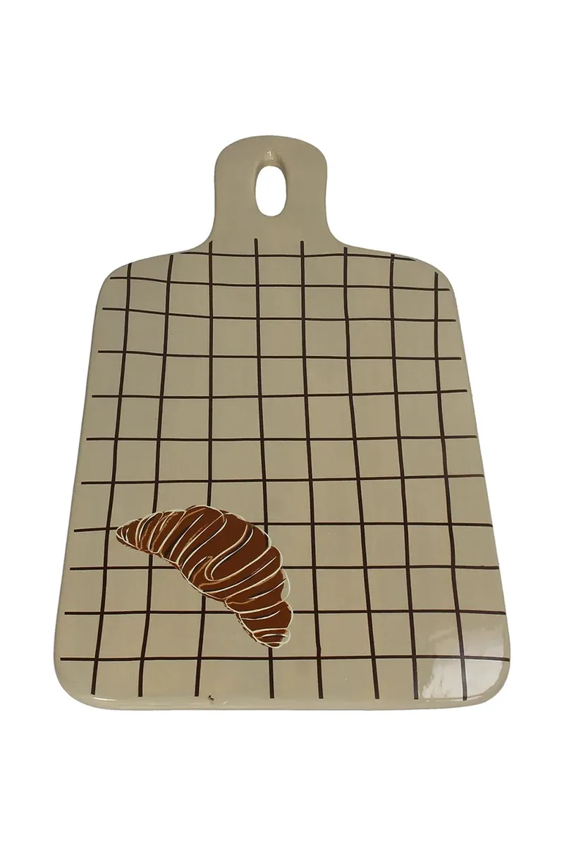 Διακοσμητικός δίσκος home & lifestyle Croissant 1,5 x 23 x 40,5 cm