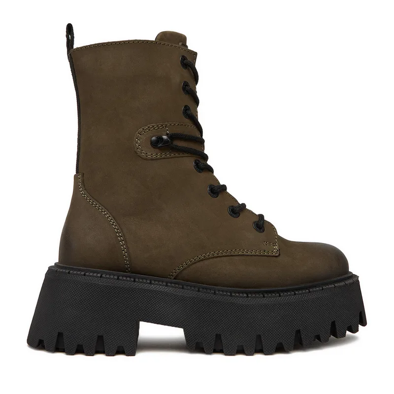 Μποτίνια G-Star Raw CEO-WI34-MANYA-03 Χακί