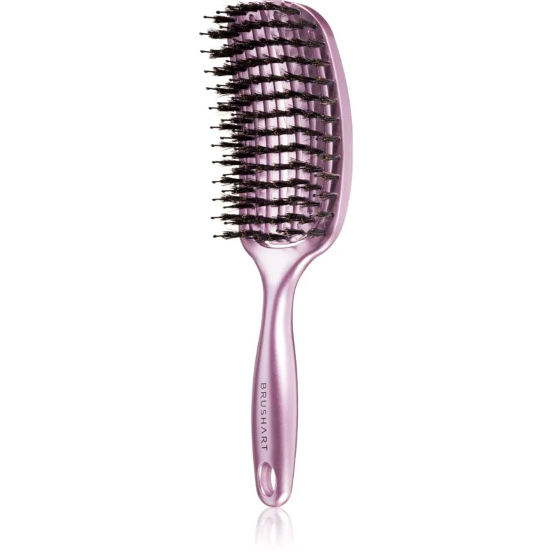 BrushArt Hair Vent blowdry hairbrush with boar bristles βούρτσα για τα μαλλιά με τρίχες από νάιλον και αγριογούρουνο Medium 1 τμχ