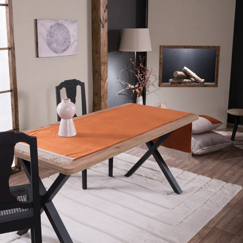 Τραβέρσα 65X200 Teoran (Sari) Velvet 05 (65x200)