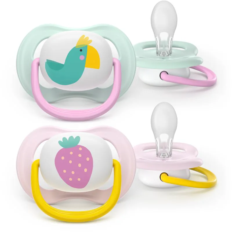 Philips Avent Ultra Air SCF080/24 0-6 m πιπίλα Girl 2 τμχ