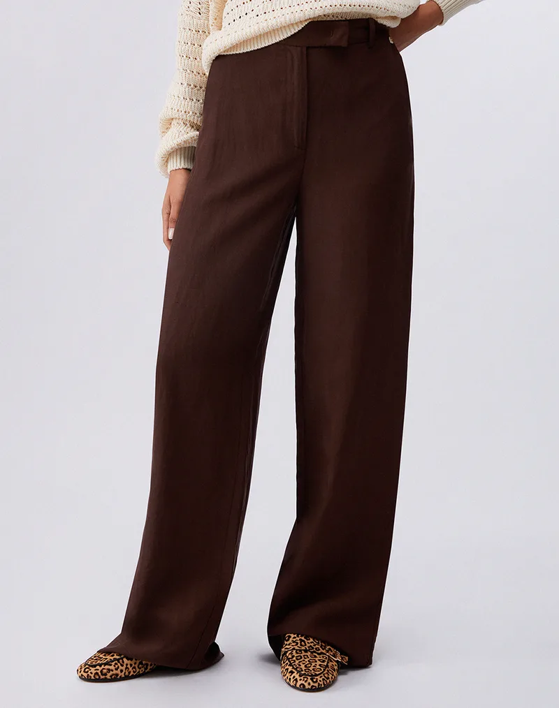 LIU JO WHITE_WA6C62_PANT.TS PPT LUNGO SACHER ΠΑΝΤΕΛΟΝΙ ΓΥΝΑΙΚΕΙΟ WA6480T48181109-91109 DarkBrown