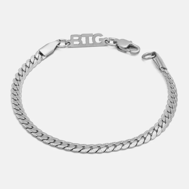BTG Snake 4Mm Ασημί Βραχιόλι Από Ανοξείδωτο Ατσάλι (9000175540_33592)