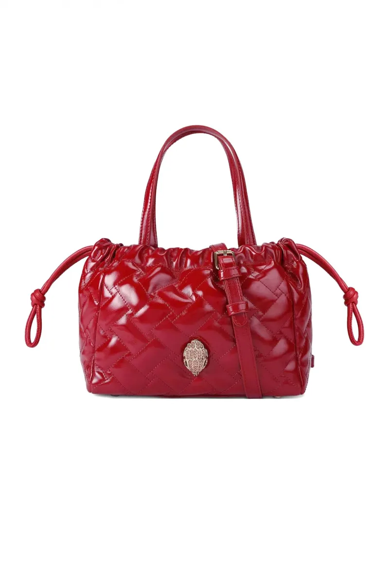 KURT GEIGER ΤΣΑΝΤΑ ΧΕΙΡΟΣ/CROSSBODY SM KENSINGTON STRING TOTE LOGO KOKKINO