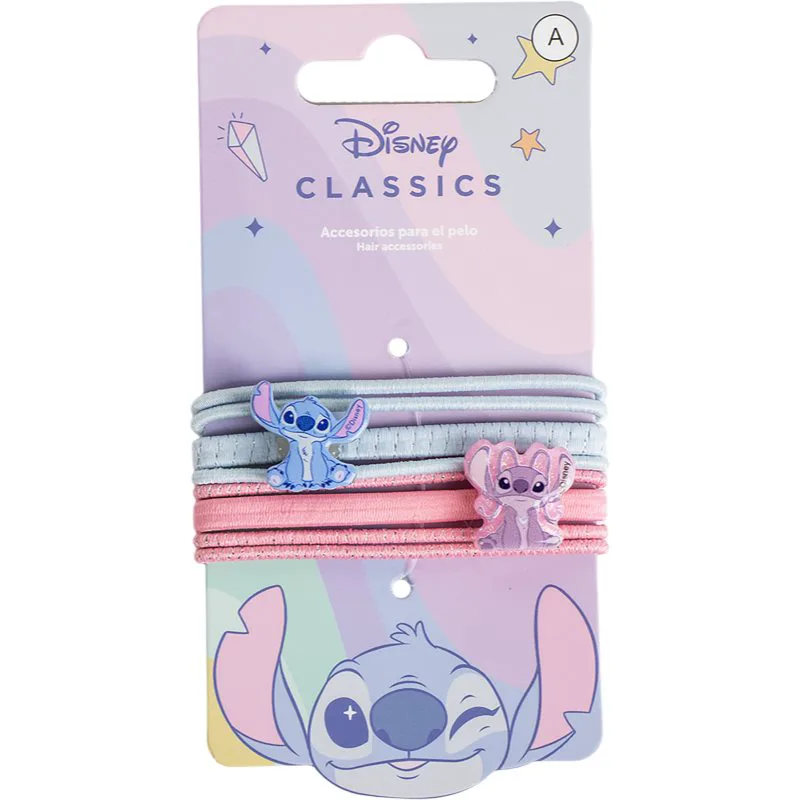Disney Stitch Hair Accessories λαστιχάκια για τα μαλλιά 8 τμχ