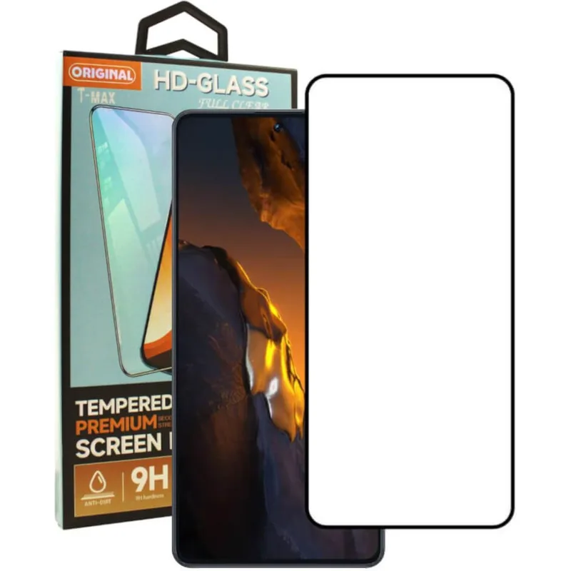 Tempered Glass Xiaomi 15 T-Max Premium Full Glue Αντιχαρακτικό Γυαλί Προστασίας Οθόνης - Black (5206015080340)