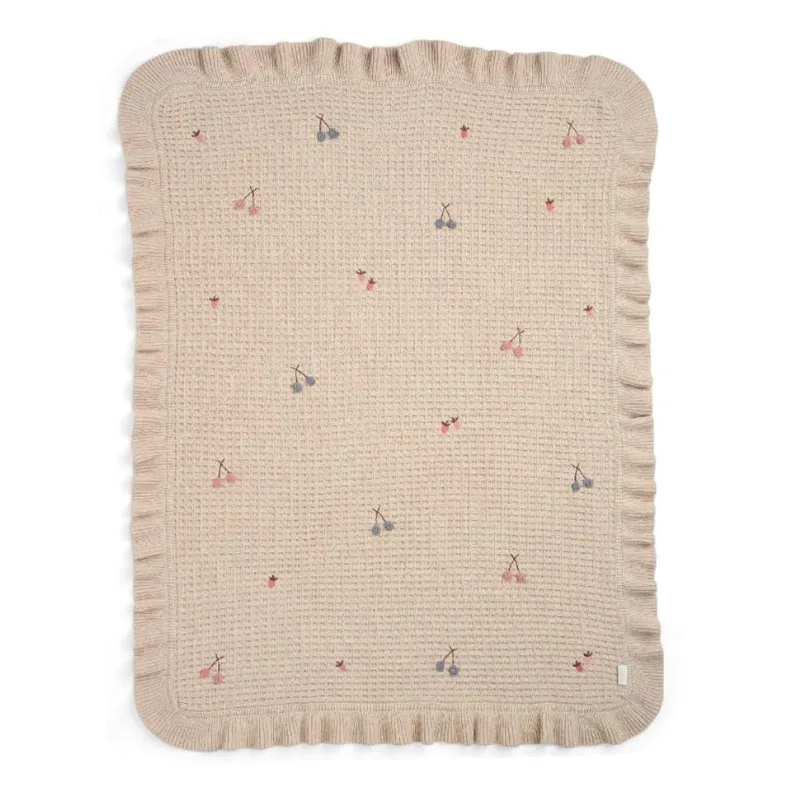 Κουβέρτα Πλεκτή Mamas & Papas Berry Cherry 80X100 25280124