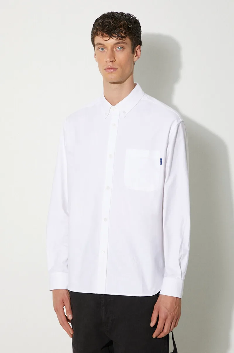 Βαμβακερό πουκάμισο Awake NY Embroidered Oxford Shirt