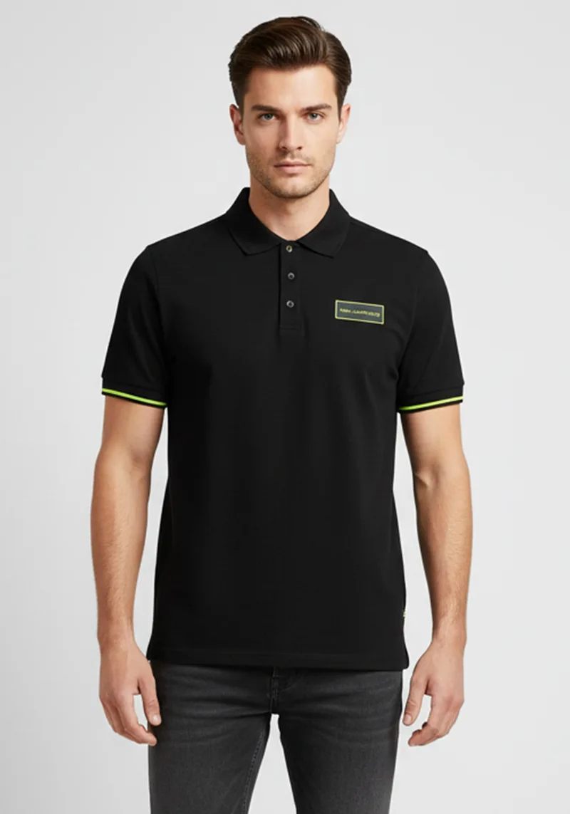 Karl Lagerfeld Polo Μπλούζα της σειράς Polo - 745021 552221 995 Black