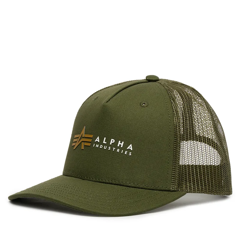 Καπέλο Jockey Alpha Industries Label 106901 Πράσινο