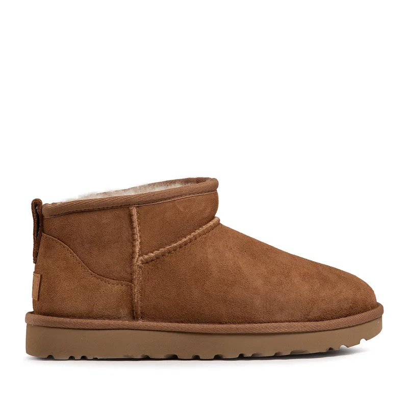 Μπότες Χιονιού Ugg W Classic Ultra Mini 1116109 Καφέ